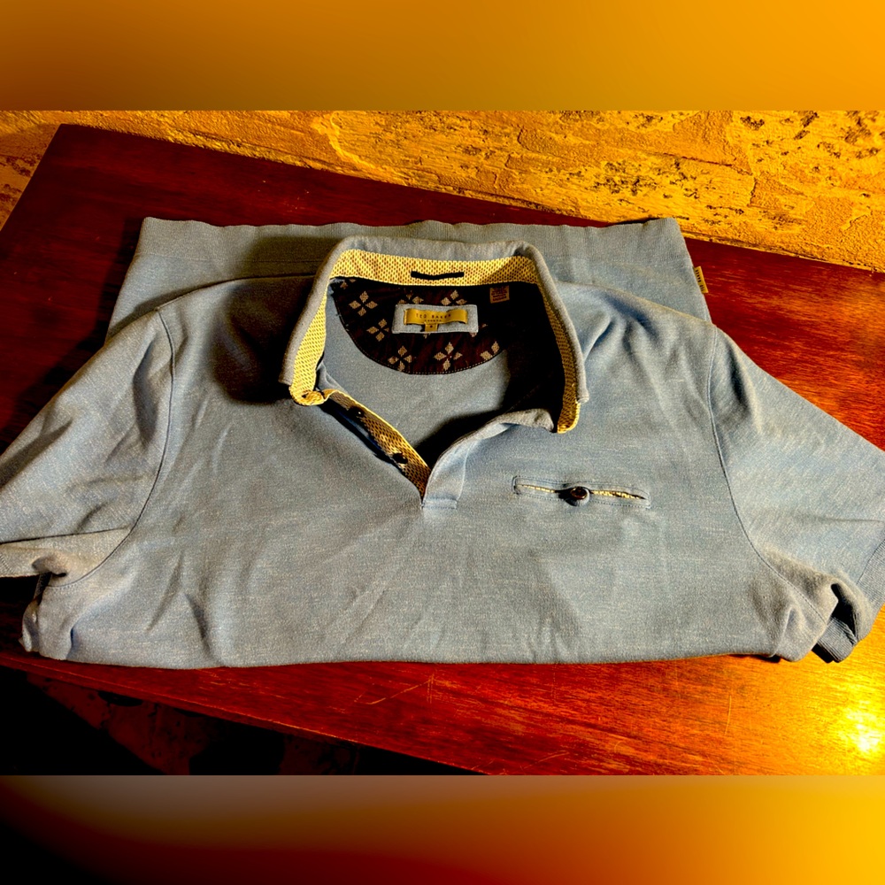 Ted Baker London Men’s Gathered waist polo